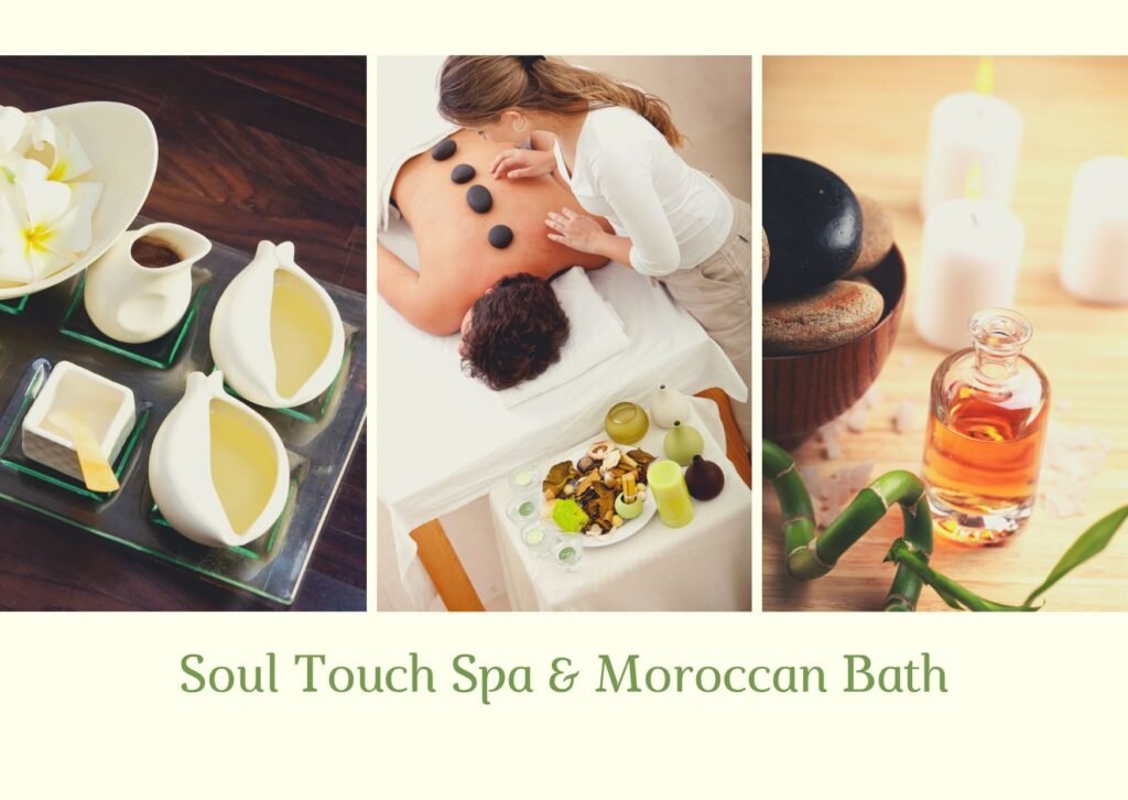 Cream And Olive Green With Photo Collage Massage Gift Certificate 1024x726